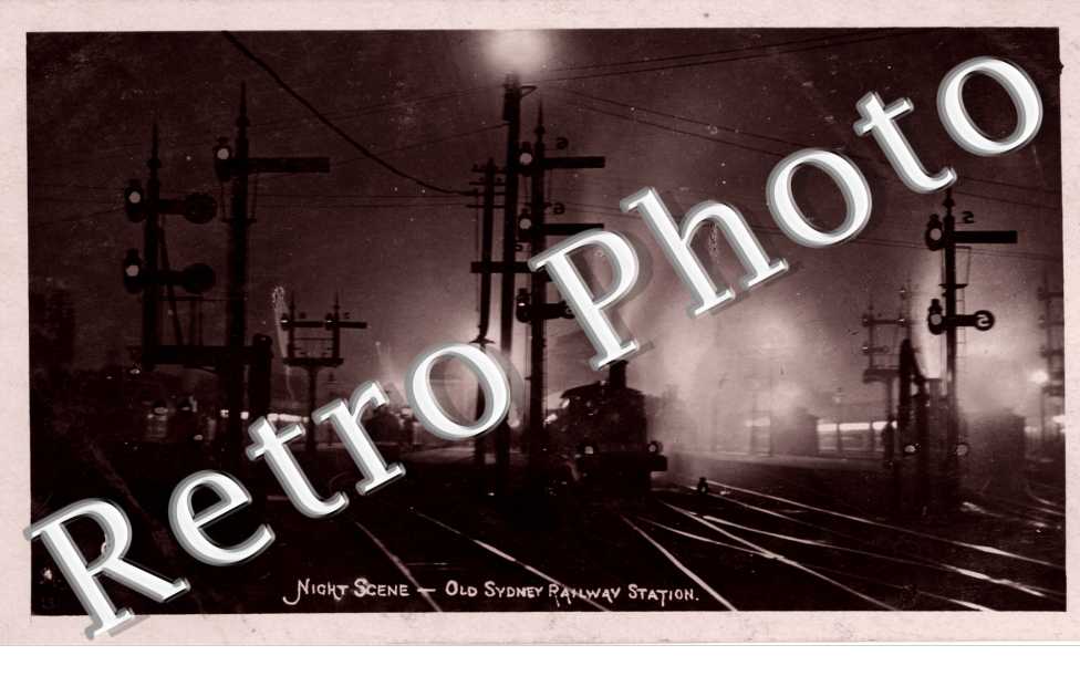Night Scene, Old Railway Station