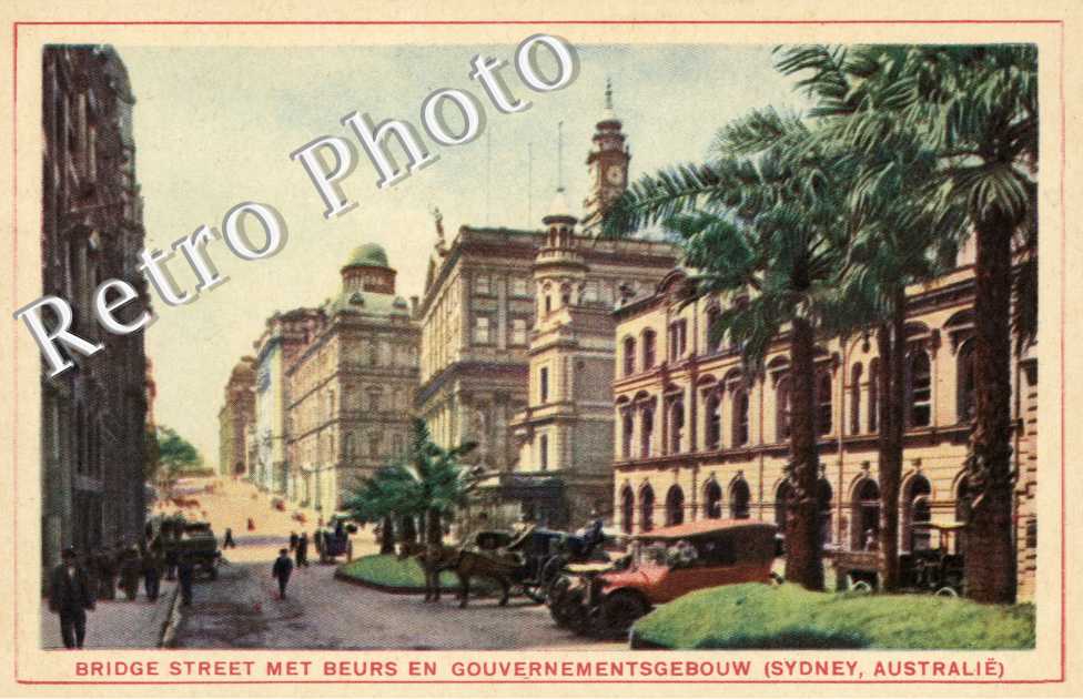 Bridge Street Met Beurs en Gouvernementsgebouw