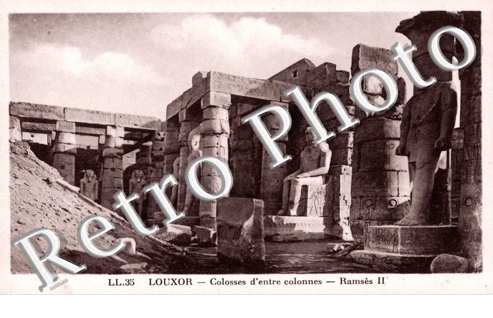Colosses d'entre colonnes, Ramses II