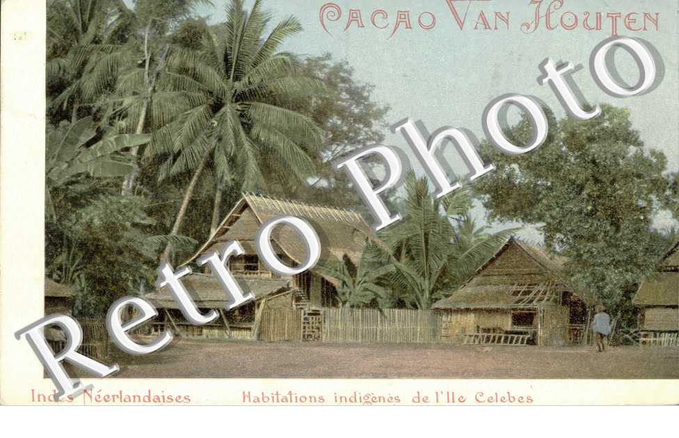 Habitations indigenes de l&#039;Ile Celebes