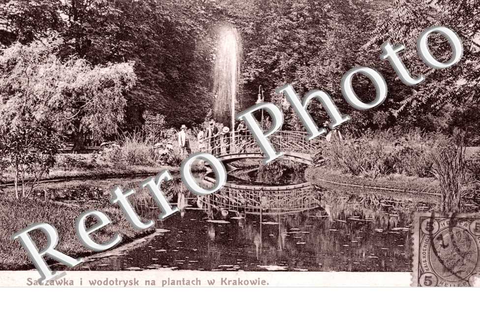 Wodotrysk na plantach