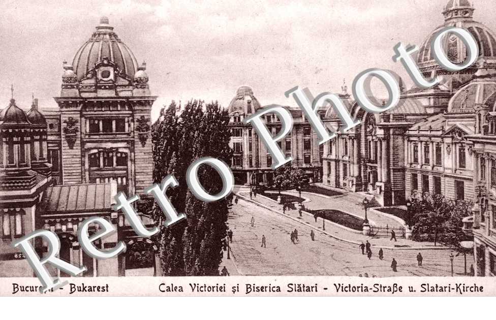 Calea Victoriei si Biserica Sltatari
