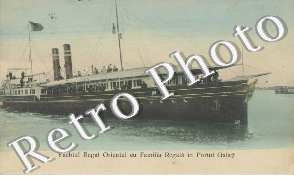 Yachtul Regal Orientul cu Familia Regala in Portul