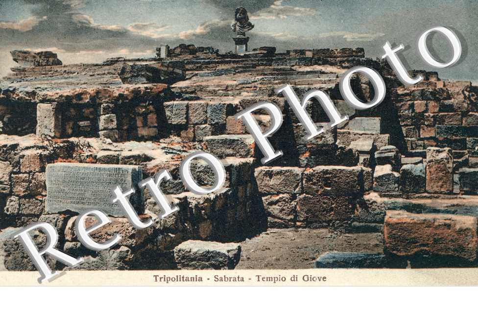 Tripolitania - Sabrata, Tempio di Giove