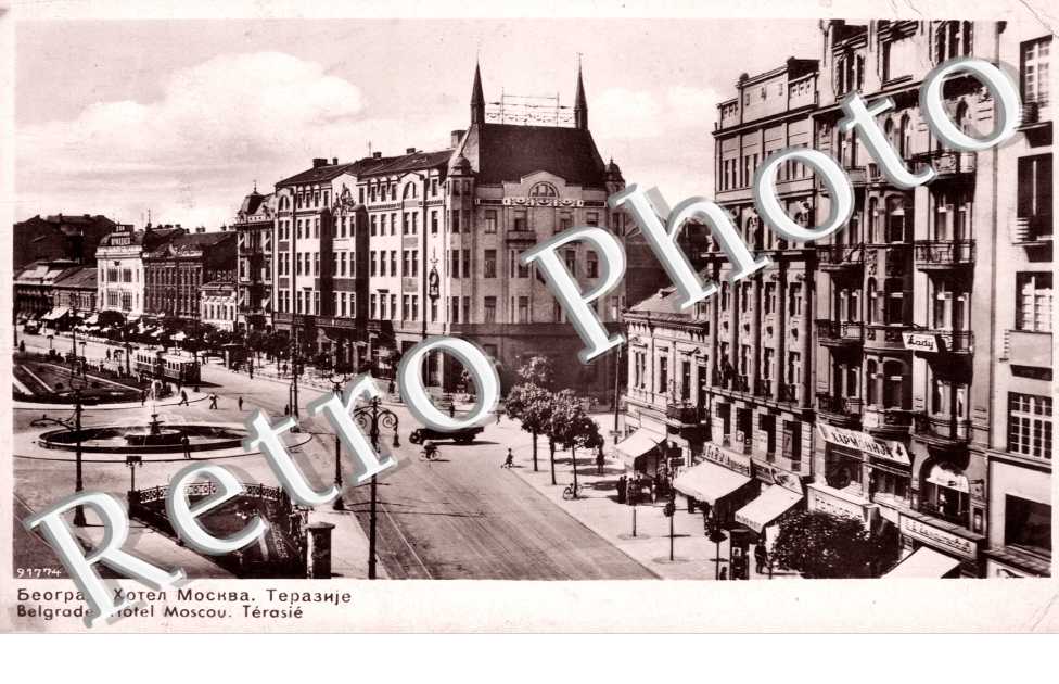 Hotel Moscou, Terasie