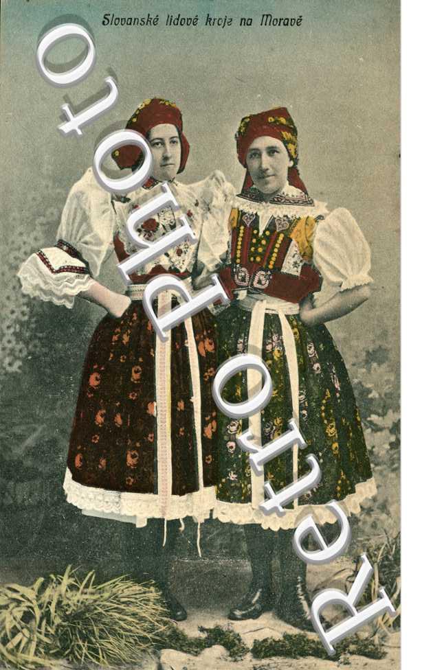 Slovanske lidove kroje na Morave