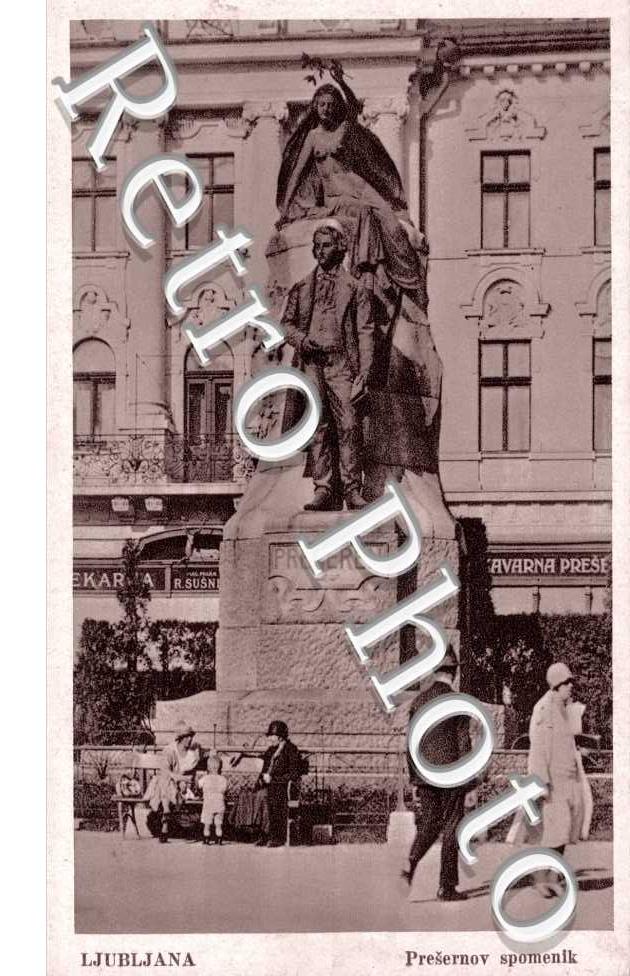 Laibach, Presernov spomenik