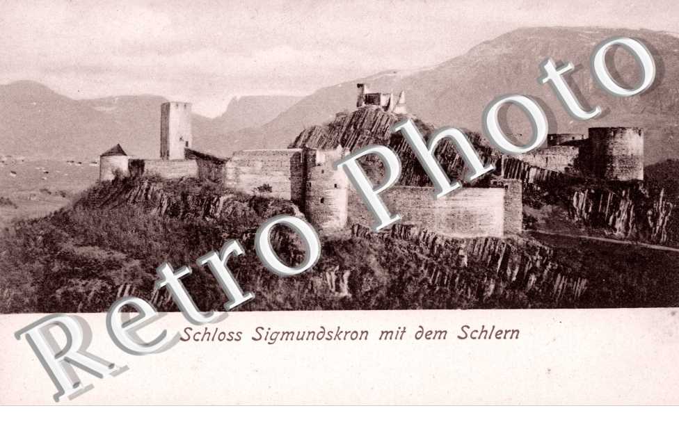 Schloss Sigmundskron mit dem Schlern
