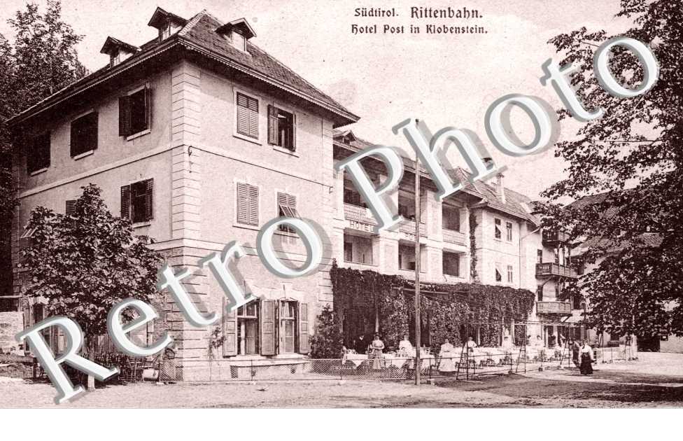 Rittnerbahn, Hotel Post in Klobenstein