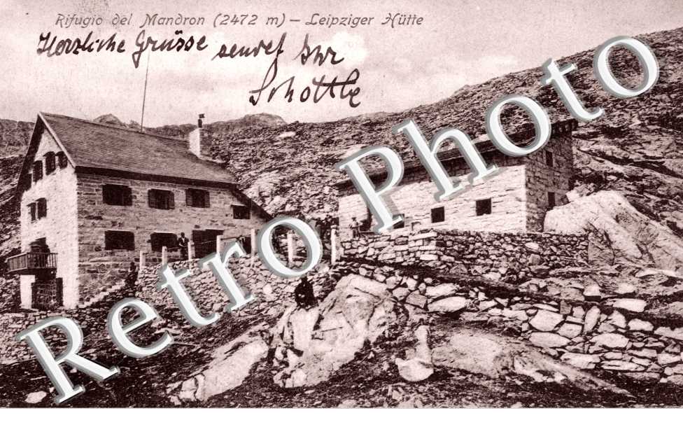 Rifugio del Mandron, Leipziger Hutte