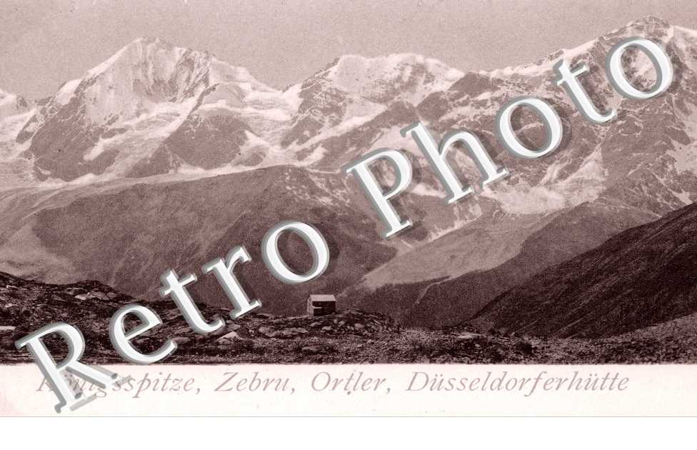 Konigsspitze, Zebru, Ortler, Dusseldorferhutte