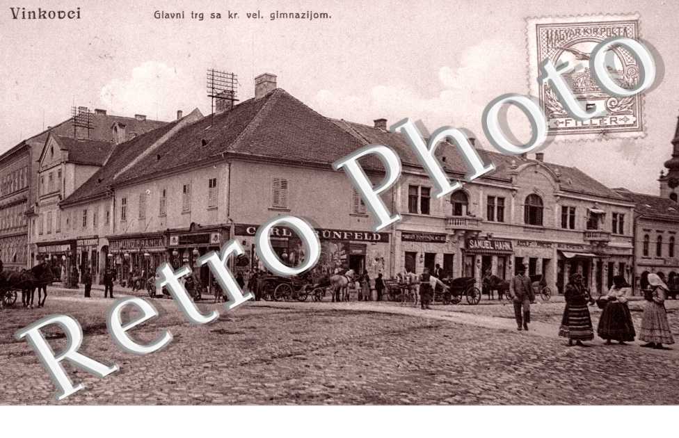 Glavni trg kr. vel. gimnazijom