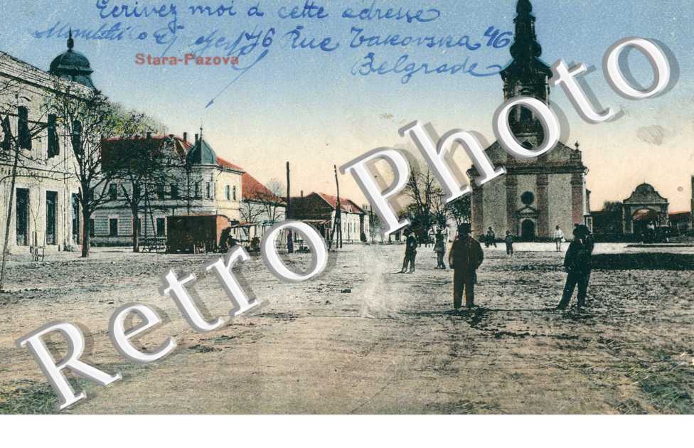 Vue vers eglise