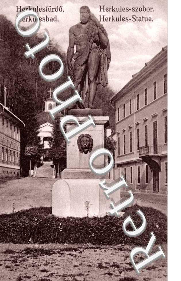 Herkulesbad, Herkules Statue