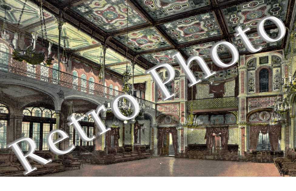 Herkulesbad, Kursalon Interieur