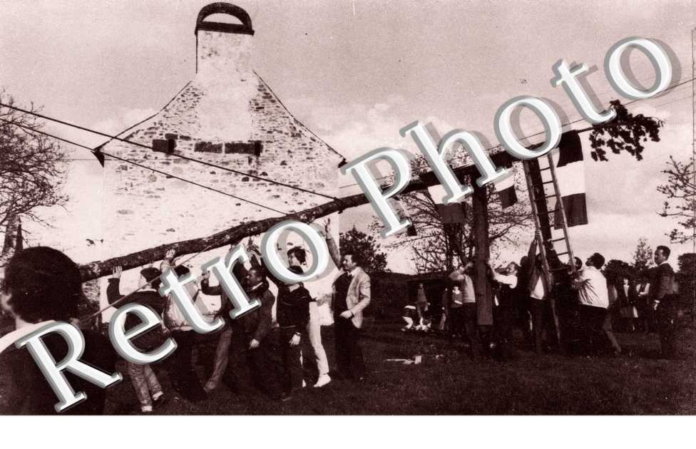 plantation de mai en Perigord  - 18 septembre 1983
