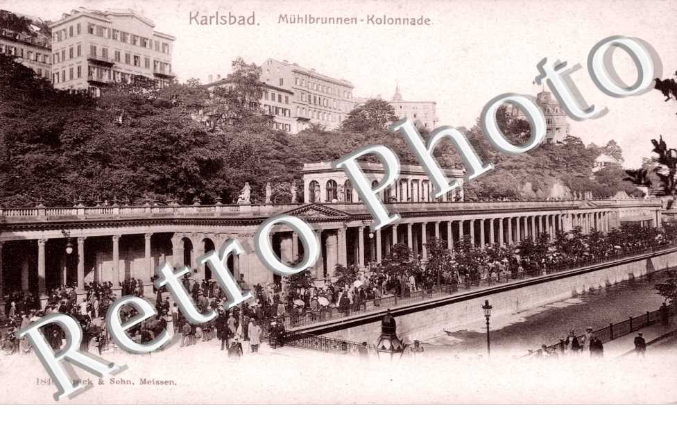 Karlsbad, Muhlbrunnen Kolonnade