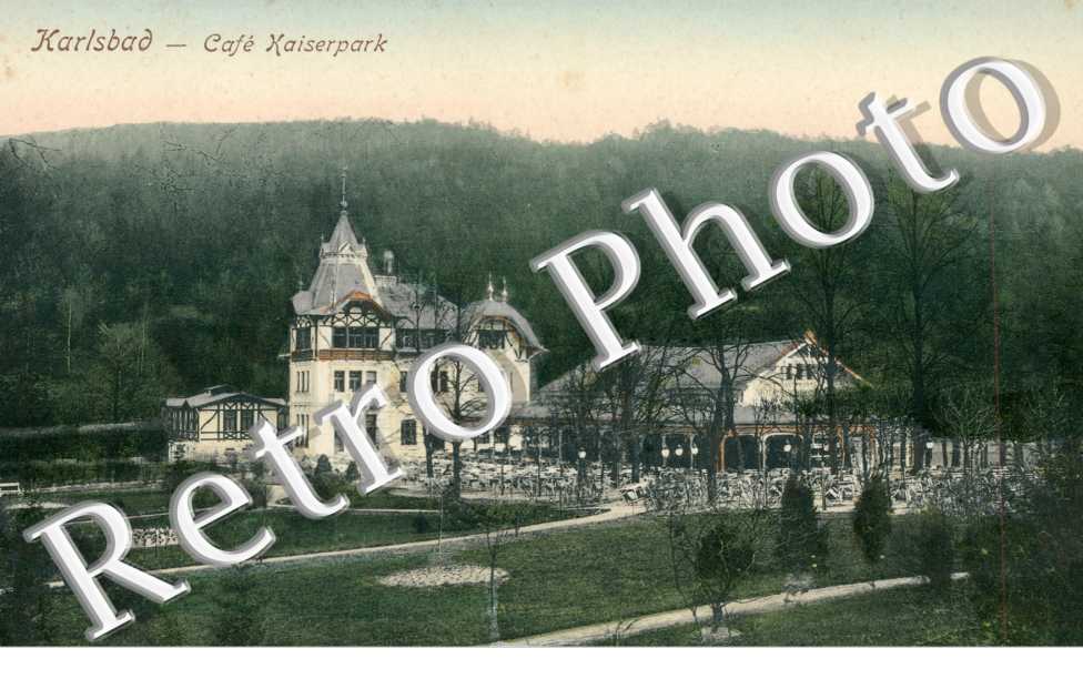 Karlsbad, Cafe Kaiserpark