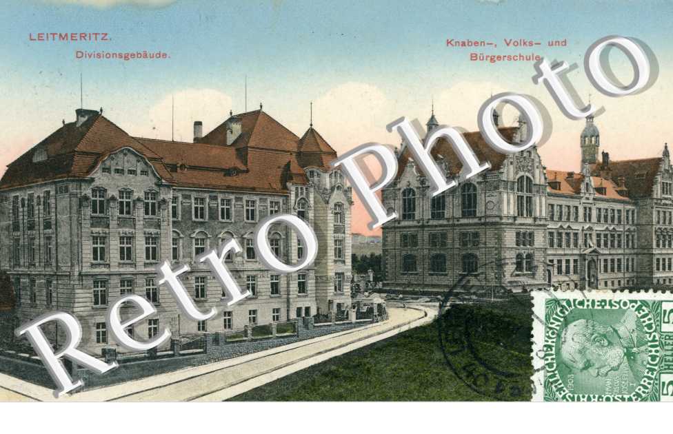 Leitmeritz, Divisionsgebaude, Burgerschule