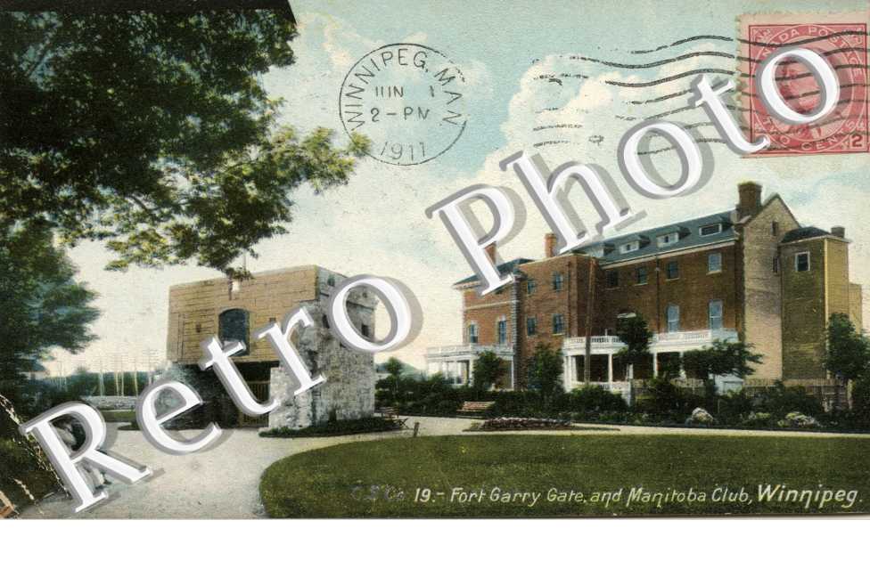 Fort Garry Gate and Manitoba Club