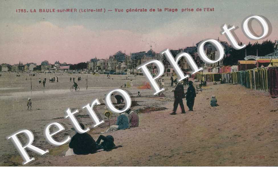 Vue generale de la Plage