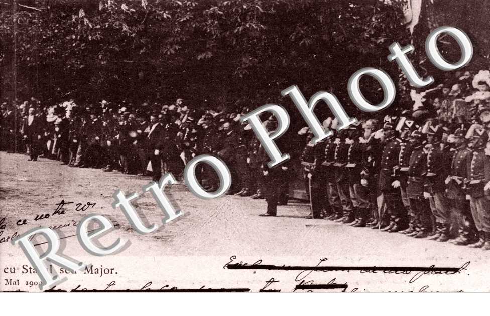 M.S. Regele cu Statul seu Major