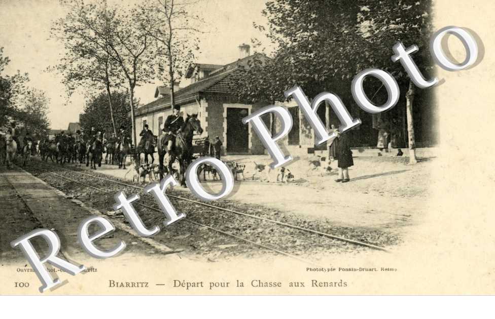 Depart pour la chasse aux renards