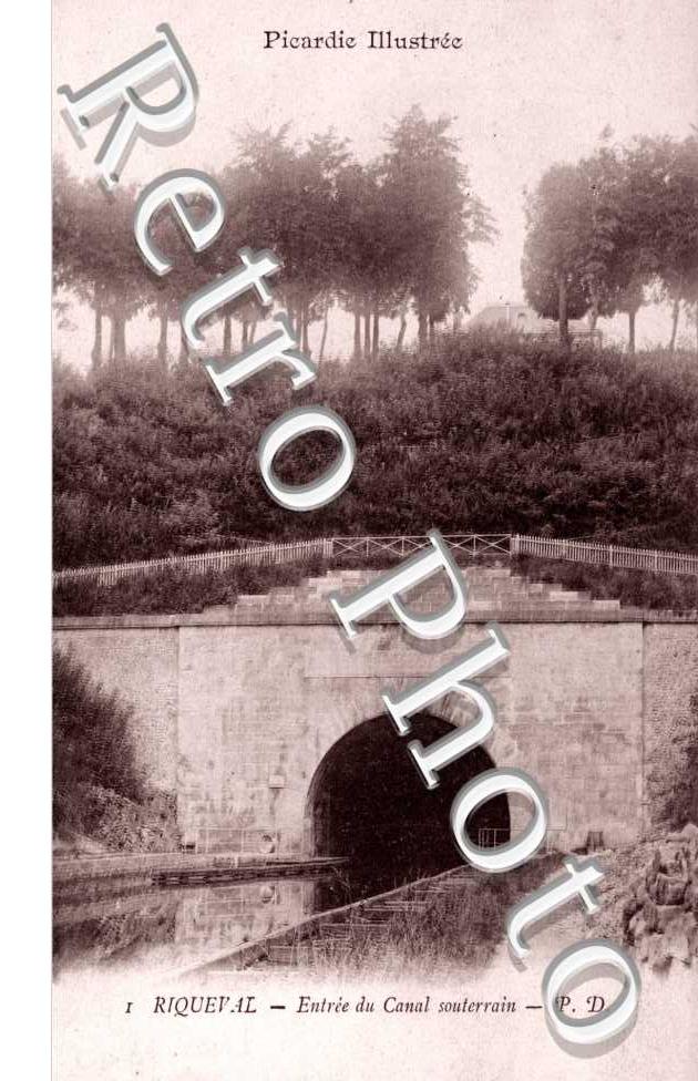 RIQUEVAL entree du canal souterrain