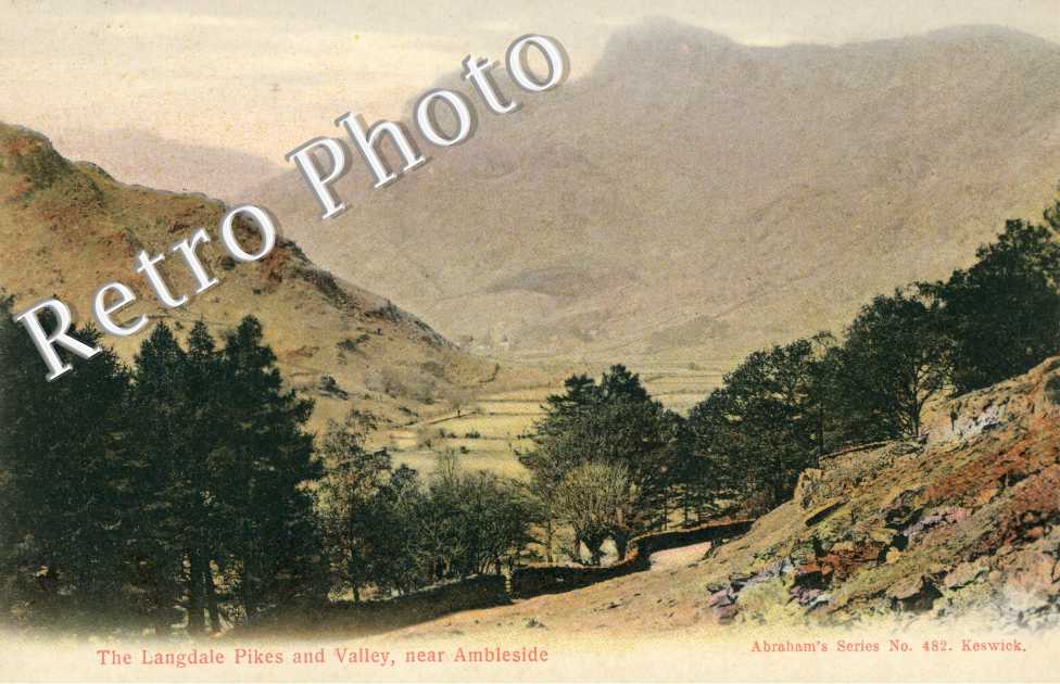 The Langdale Pikes and Valley