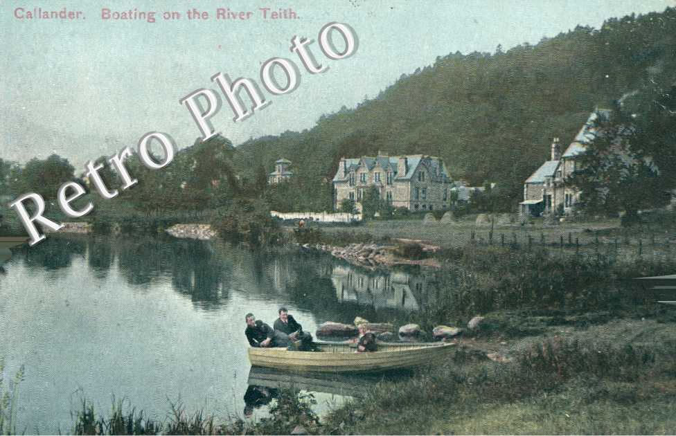 Boating on the River Teith