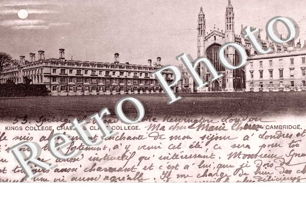 Kings College Chapel and Clare College