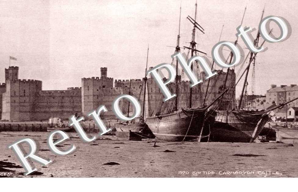 Low Tide, Carnarvon Castle