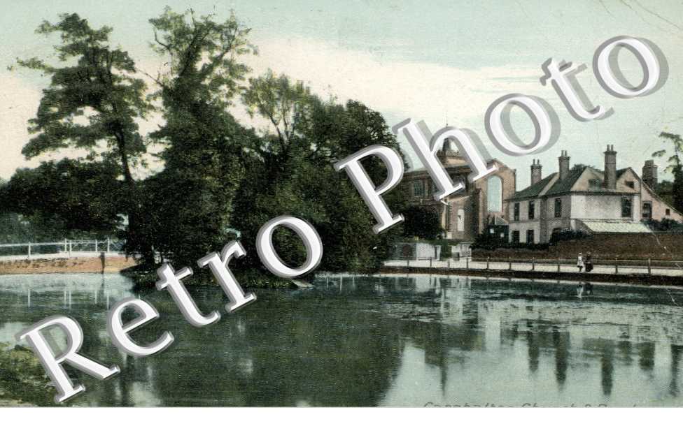 Church and Pond
