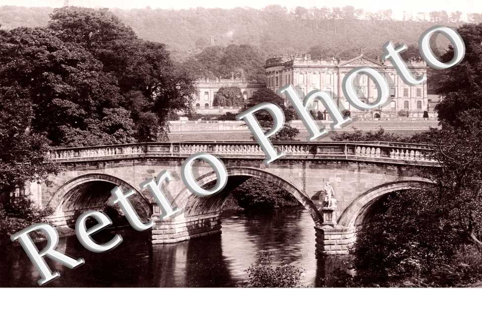 Chatsworth House and Bridge