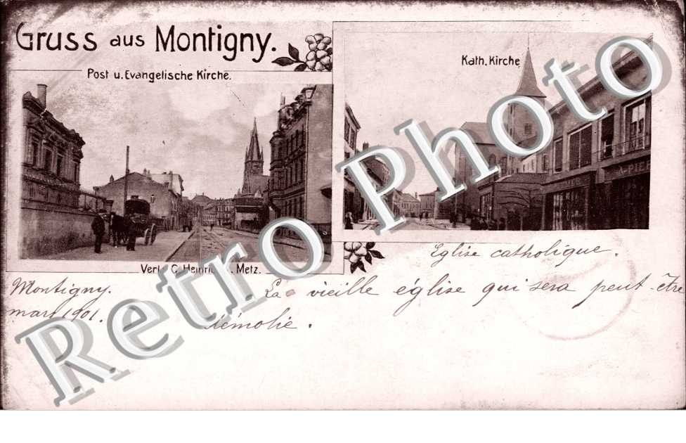 Gruss aux, poste et eglise
