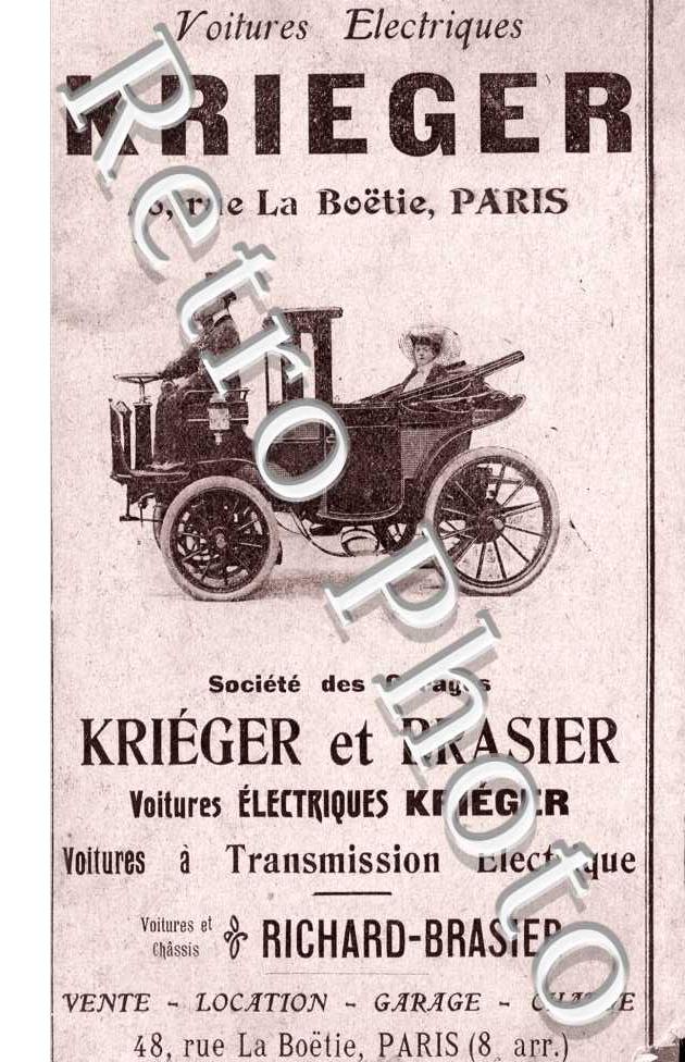 Voitures electriques Krieger