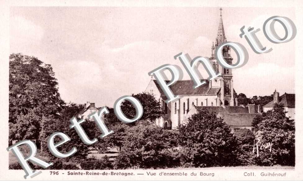 vue d&#039;ensemble du bourg