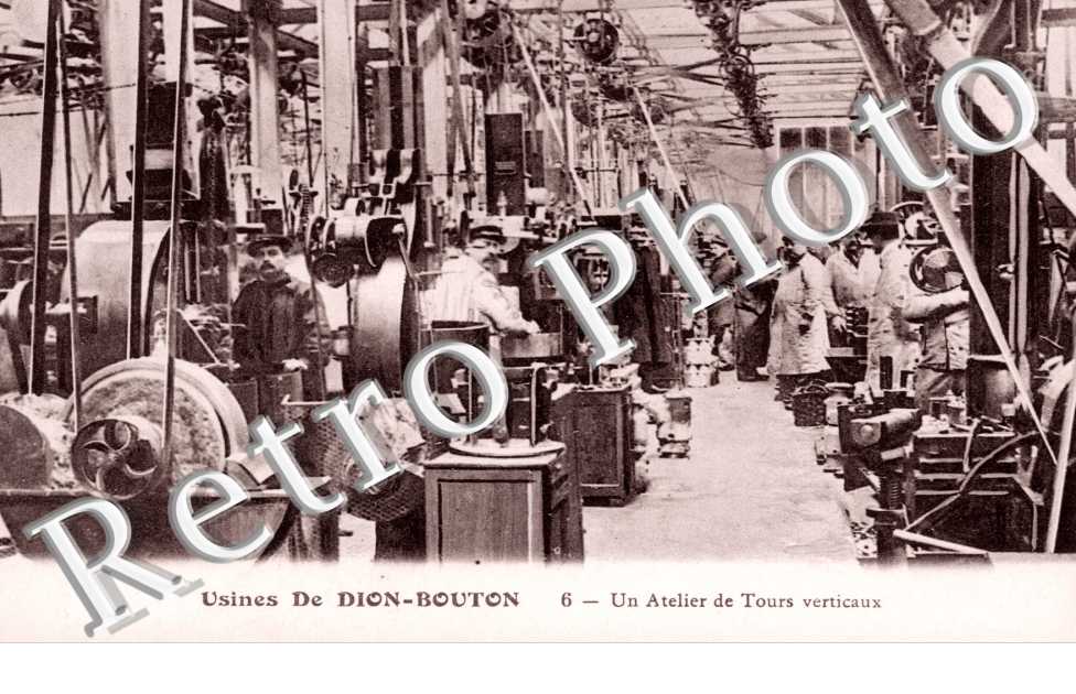 Usines De Dion Bouton Atelier de tours verticaux