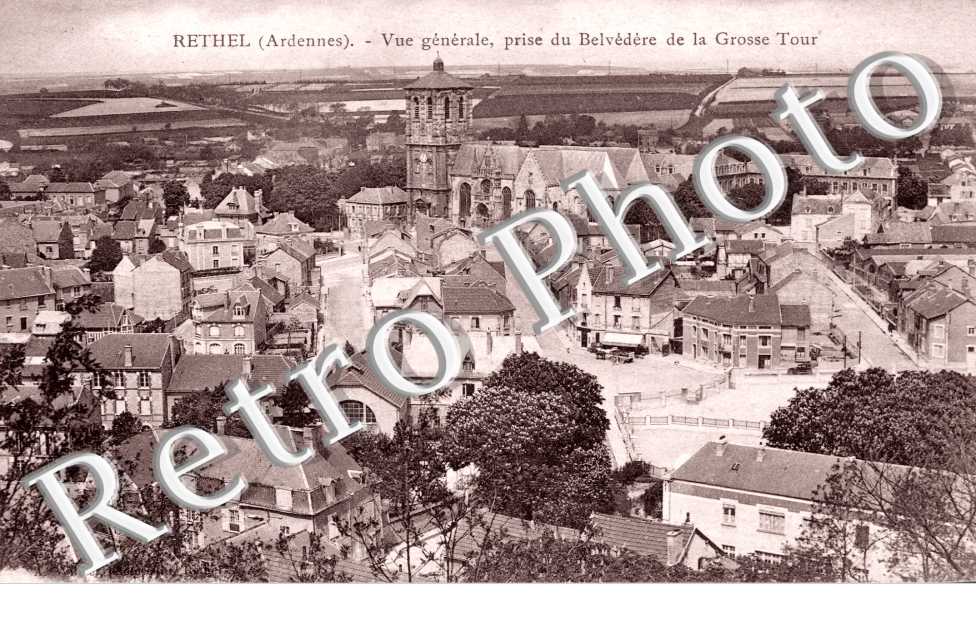 Vue Generale, prise du Beldedere de la Grosse Tour