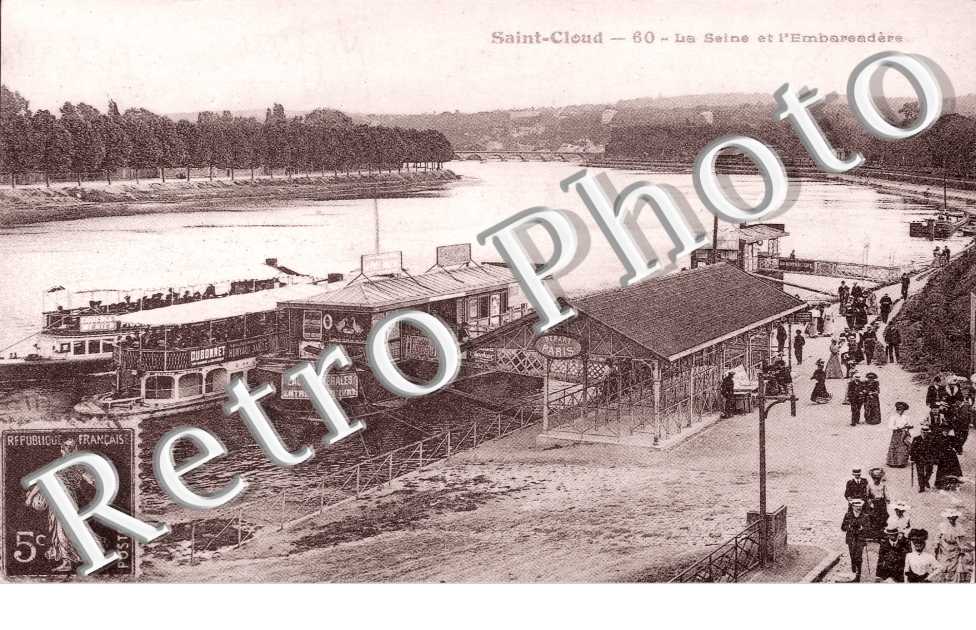 la Seine et l&#039;embarcadere