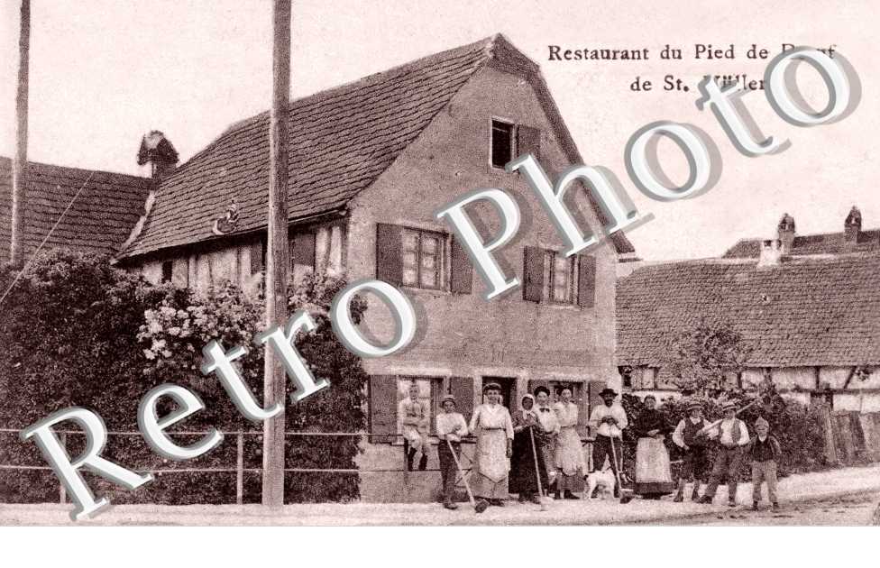 restaurant du Pied de Boeuf de St Muller