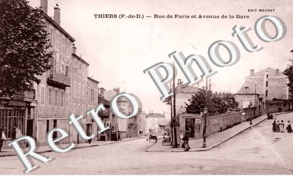 Rue de Paris et Avenue de la Gare