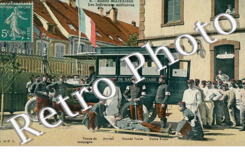 Les infirmiers militaires