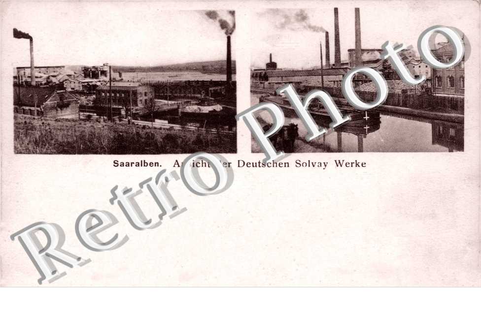 Ansicht der deutschen Solvay Werke
