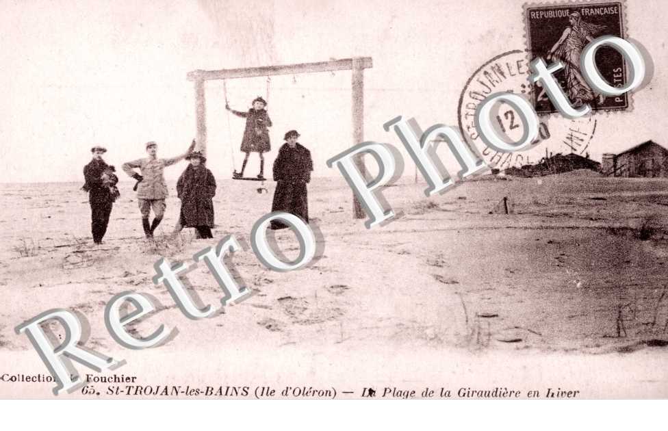 la Plage de la giraudiere en hiver