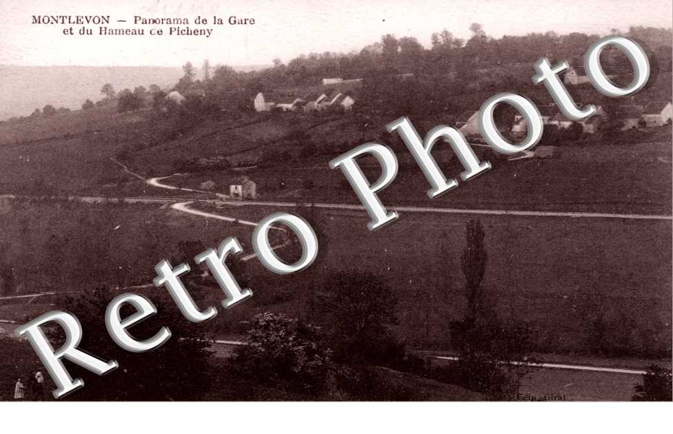 Panorama de la Gare  et du Hameau de Picheny