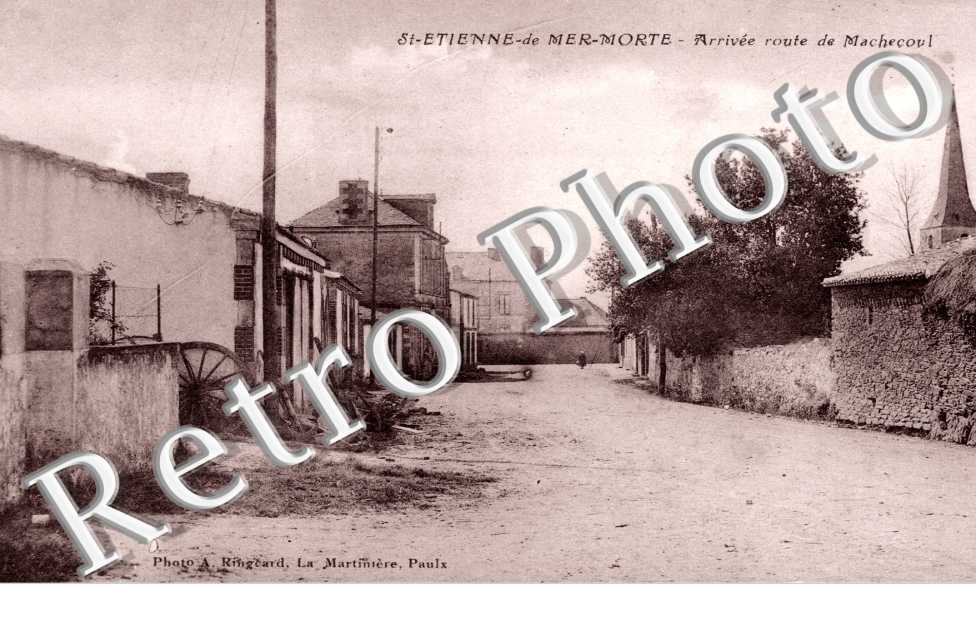 arrivee route de Machecoul