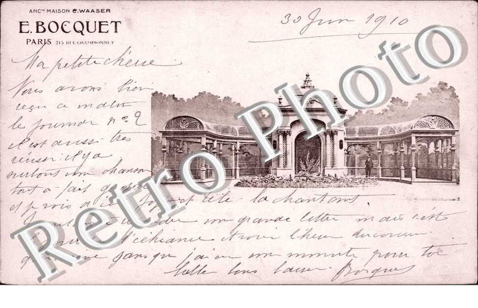 rue Championnet  Ancienne maison Waaser  E. Bocquet