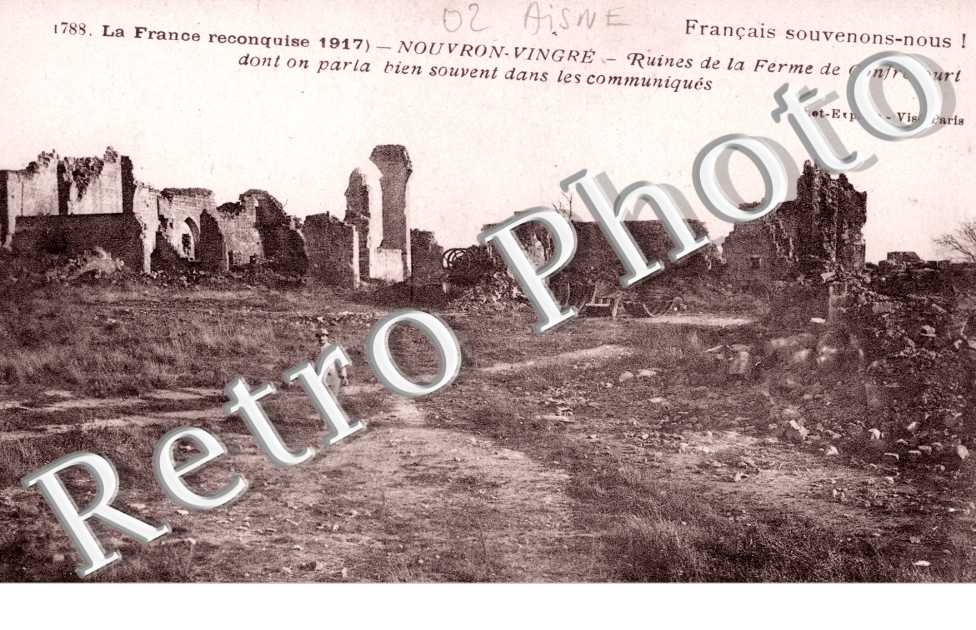 ruines de la ferme de Confrecourt