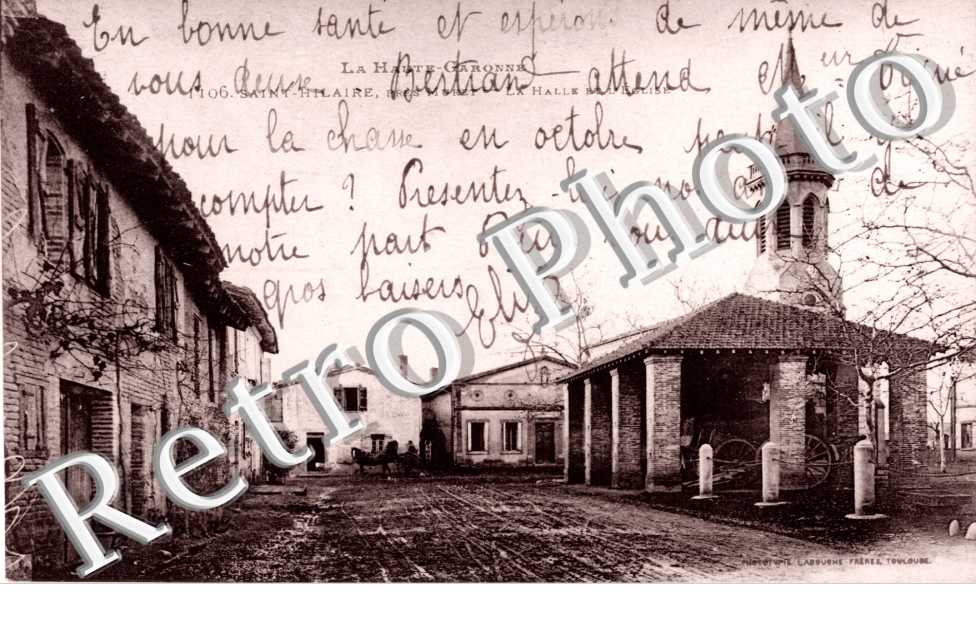 la halle et l&#039;eglise